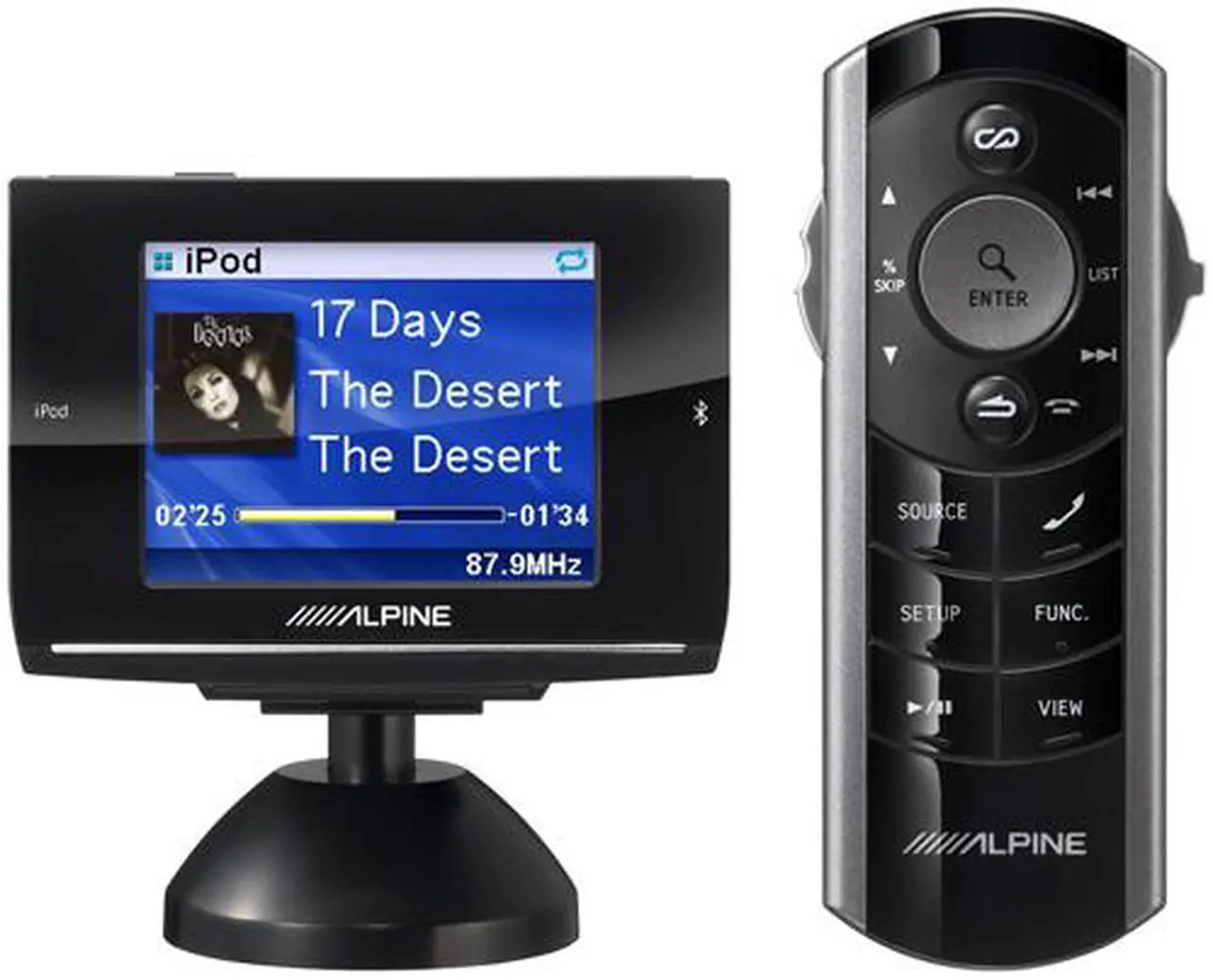 Main image of Alpine Universal Handsfree Bluetooth Speaker / Car Kit w/ FM Transmitter Black (EX-10)