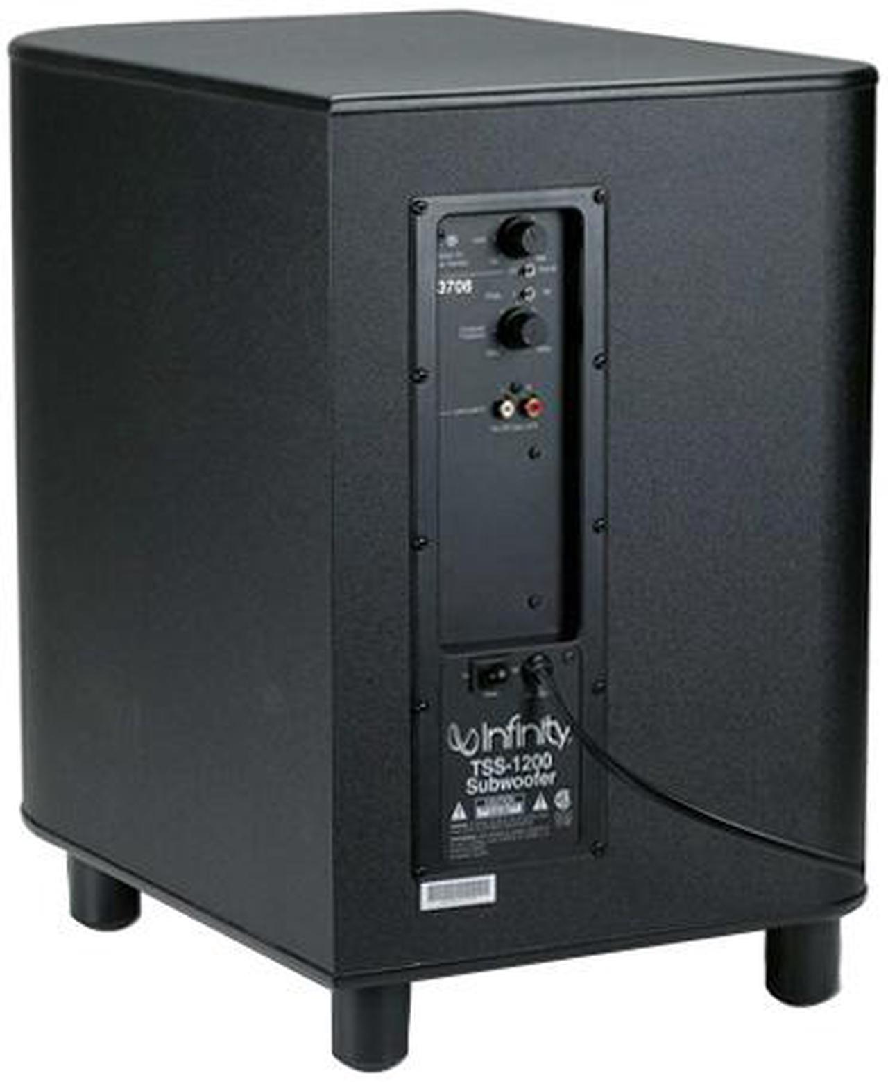 Alt view image 3 of 14 - Infinity TSS-1200 5.1 CH Charcoal Home Theater System