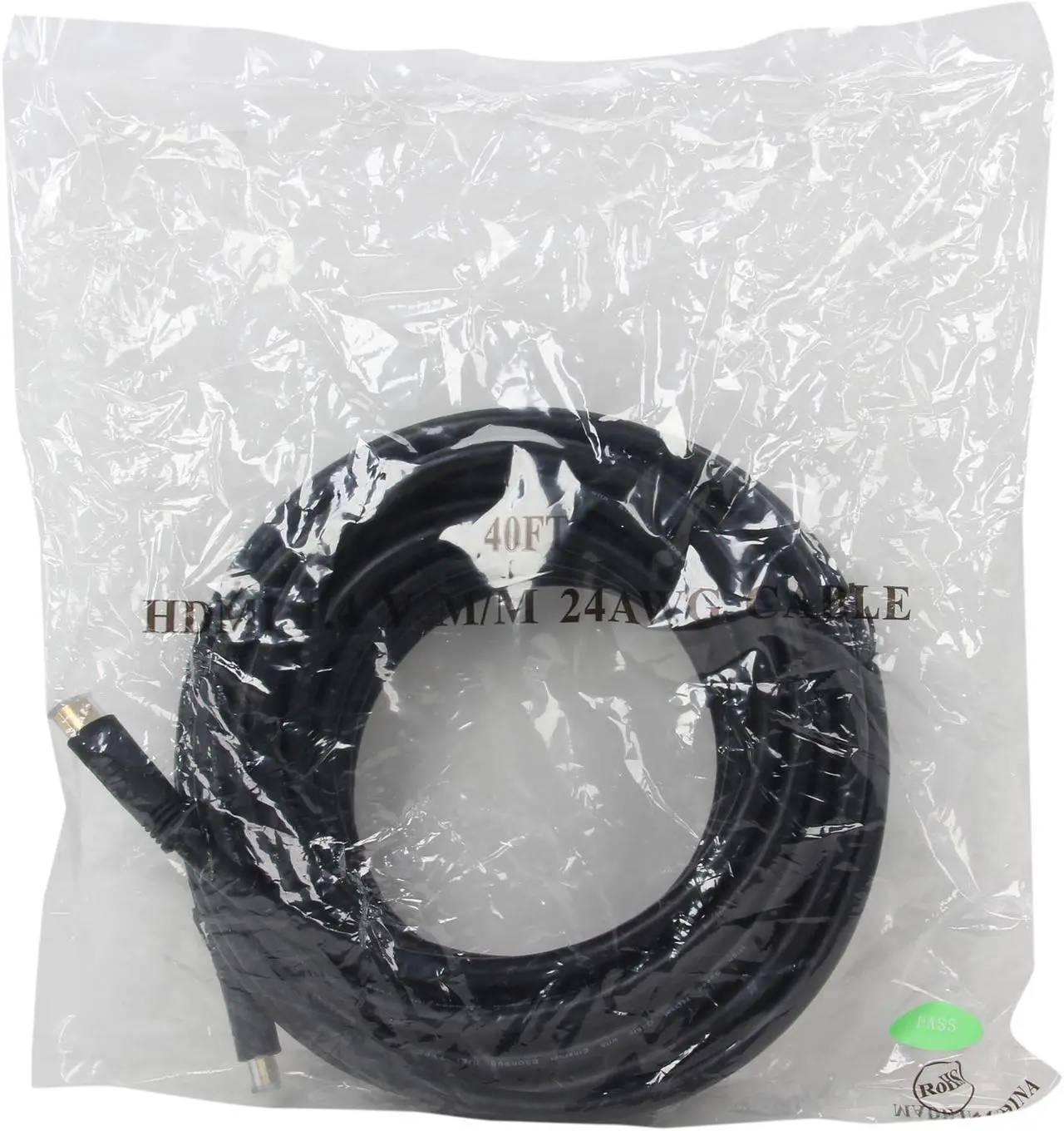 Alt view image 3 of 3 - Kaybles 40ft NMHD-40MM 40 ft. High Speed HDMI Cable with Ethernet, CL2 rating, 24AWG Gold Plated M-M 40 feet- OEM