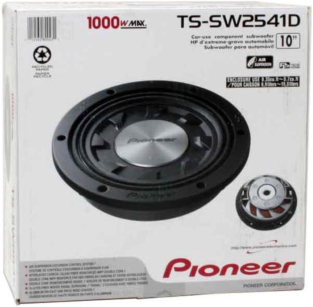 Alt view image 5 of 5 - Pioneer 10" 1000W Shallow-Mount Subwoofer