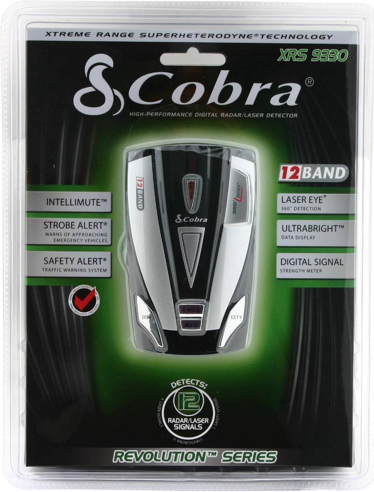 Alt view image 2 of 3 - Cobra 12 Band Radar/Laser Detector with Ultra Bright Data Display