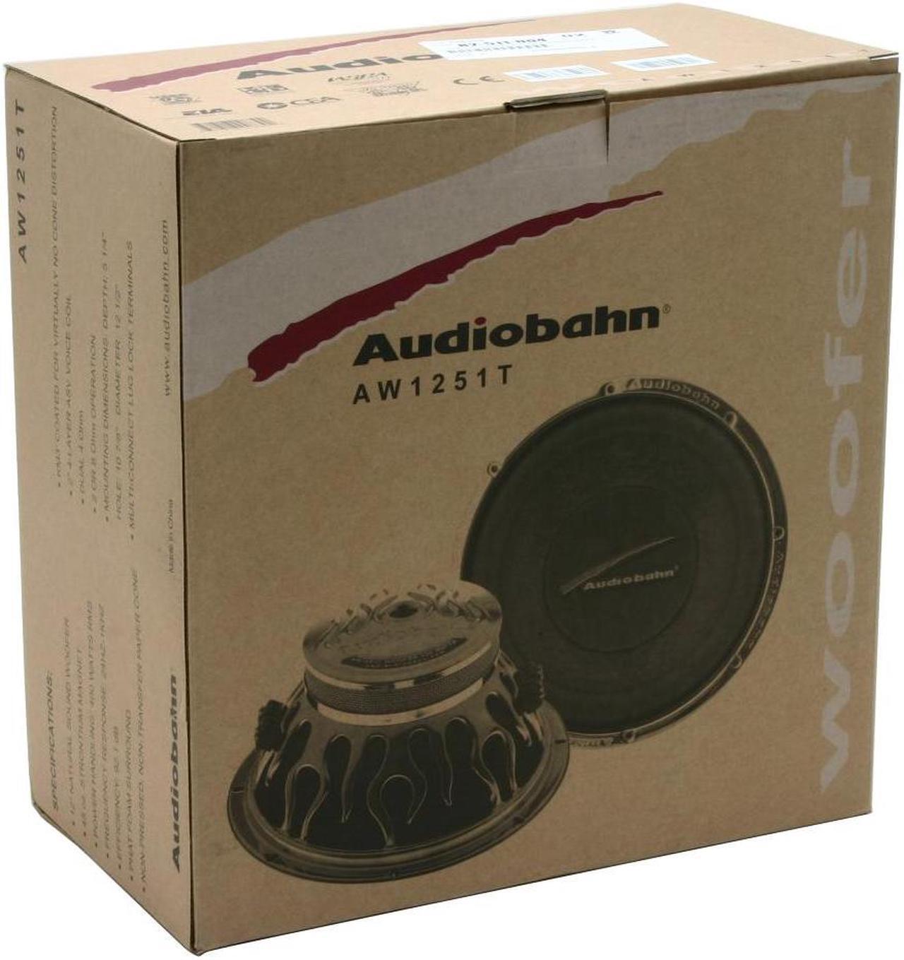 Alt view image 4 of 4 - AUDIOBAHN 12" Natural Sound Subwoofer