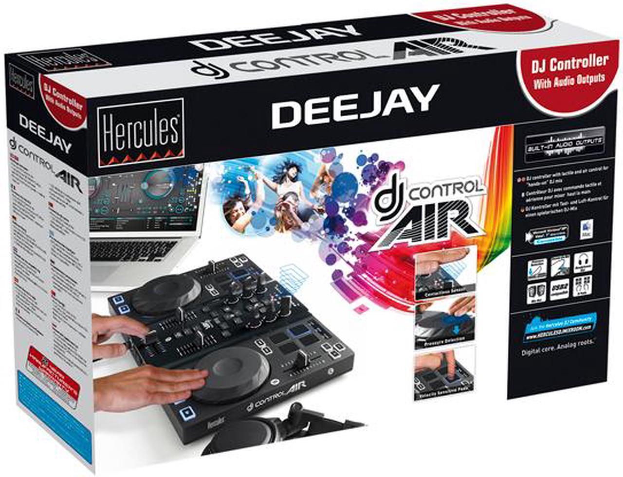 Alt view image 5 of 5 - Hercules DJControl Air USB DJ Controller