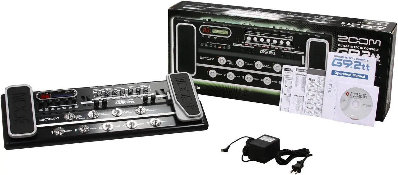 Alt view image 6 of 6 - Zoom G9.2tt Twin Tube Guitar Multi-Effects Pedal