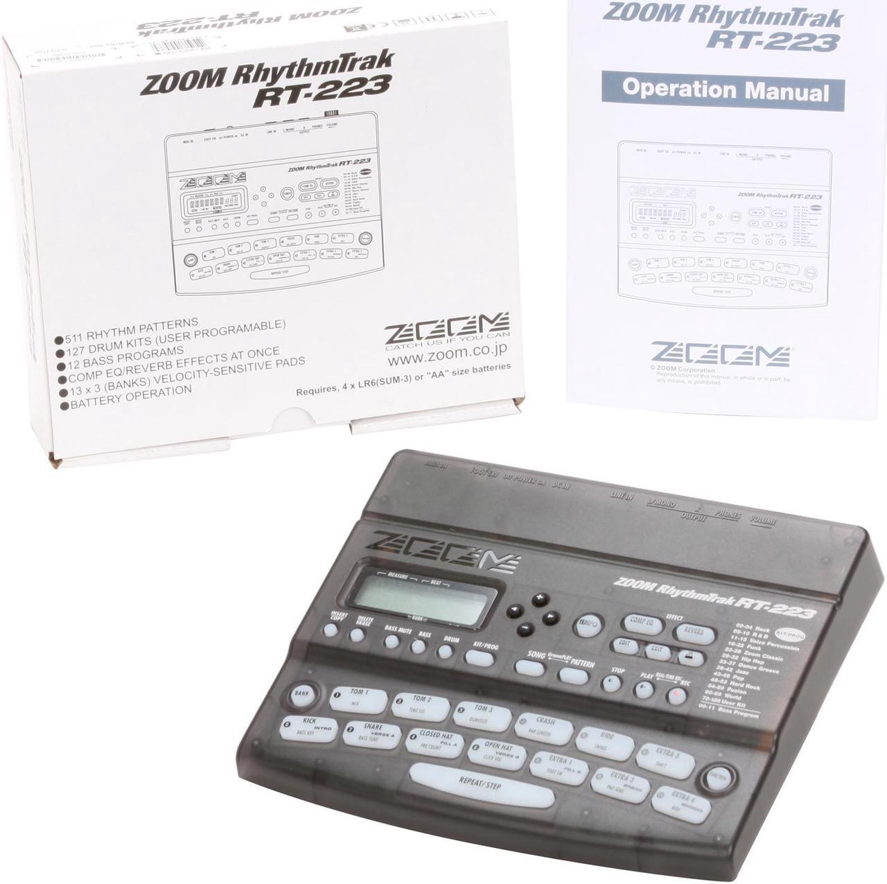 Alt view image 4 of 4 - Zoom RT-223 RhythmTrak Drum Machine