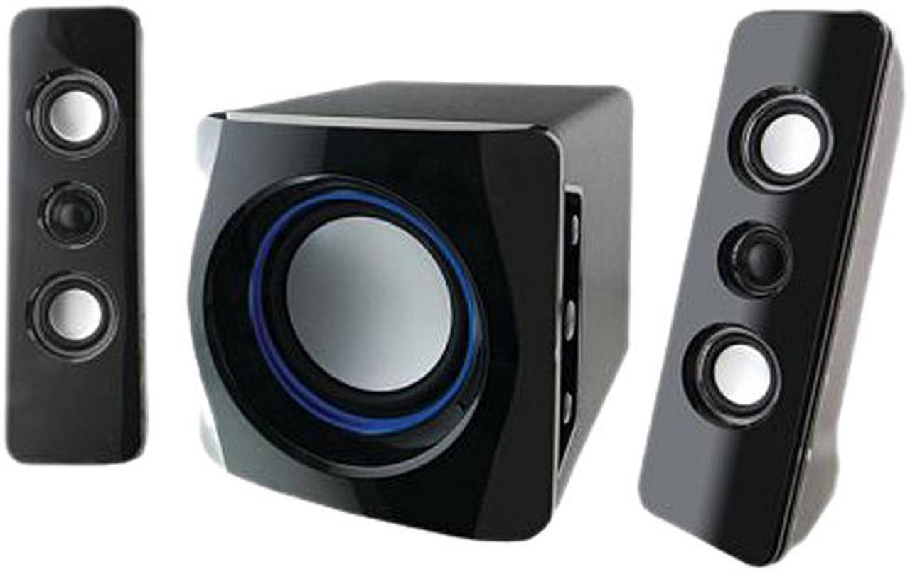 iLive IHB23B 2.1 CH Wireless Bluetooth 2.1 speaker system with subwoofer System