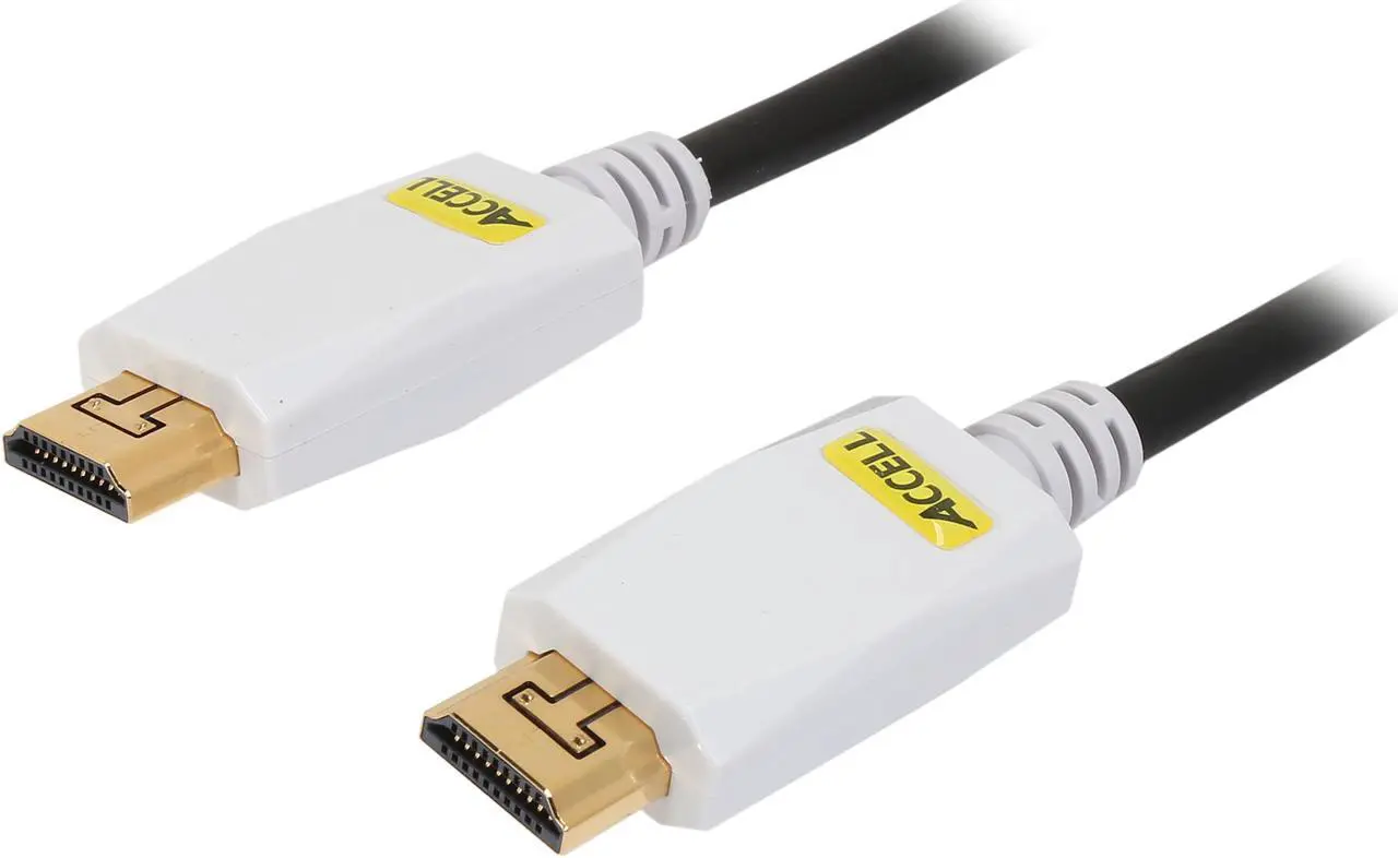 Main image of Accell B100C-003B-43 3.3 ft. Black AVGrip HDMI  Cable, 6.75 Gbps w/ Locking Connectors, CL3