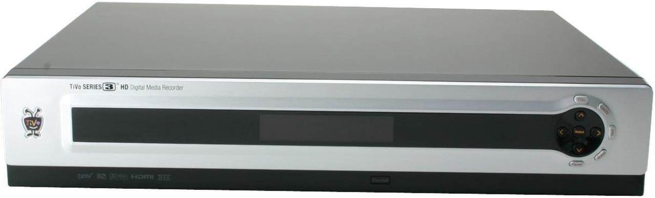 Alt view image 2 of 12 - TiVo TCD648250B 300-hour Series3 Dual Tuner HD Digital Video Recorder