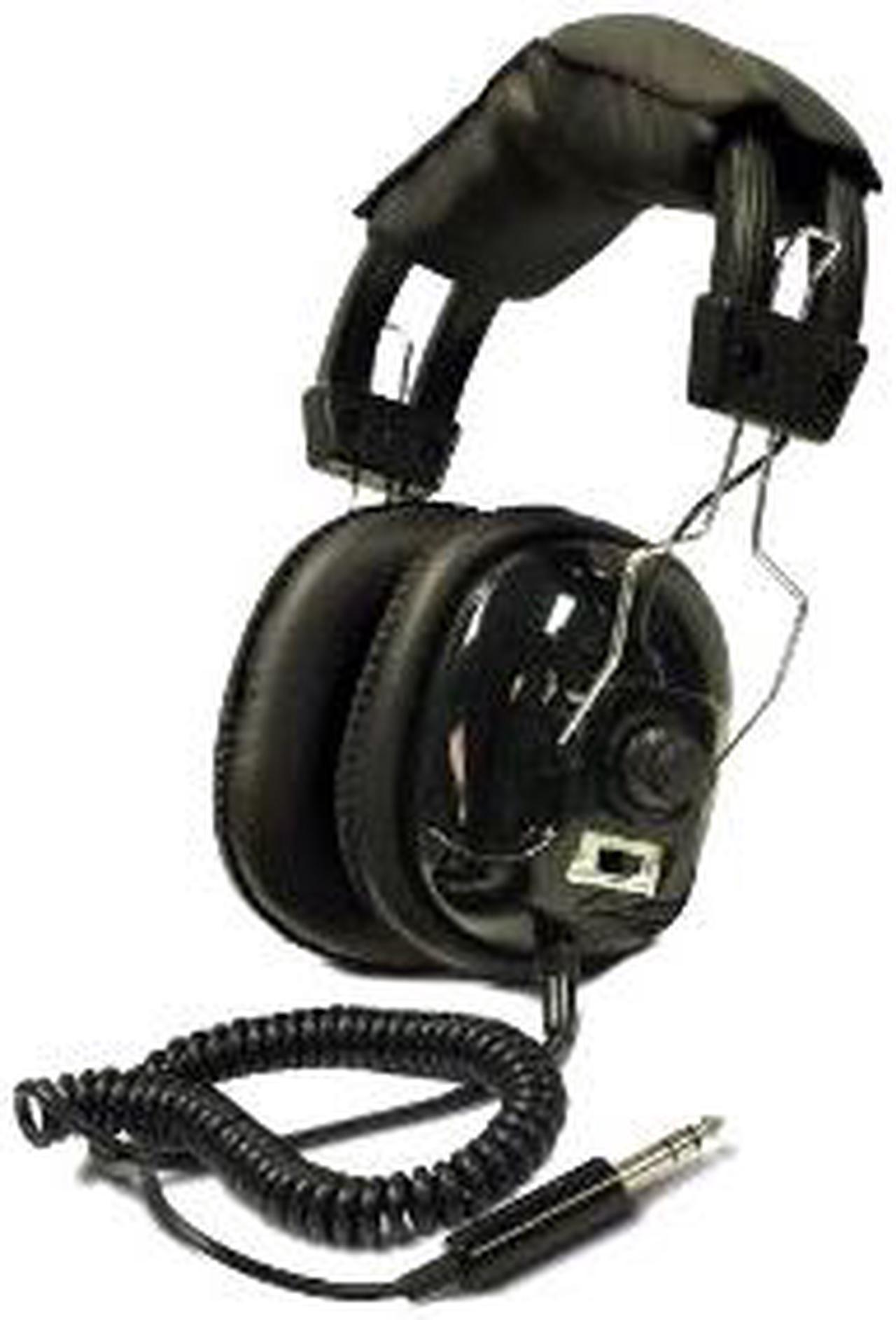 Bounty Hunter Black HEAD-W Metal Detector Binaural Headphone