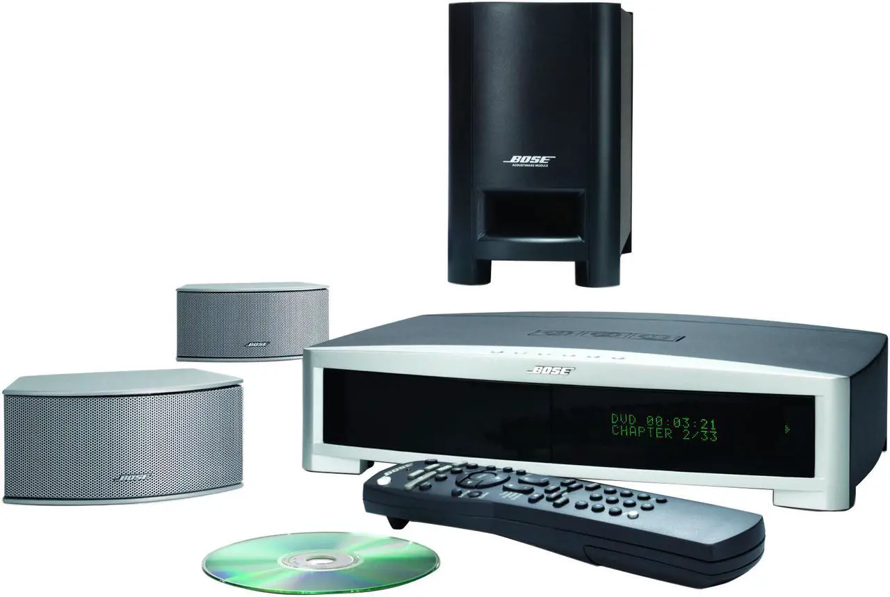 Main image of BOSE® 3·2·1® GS Series II DVD Home Entertainment System Silver