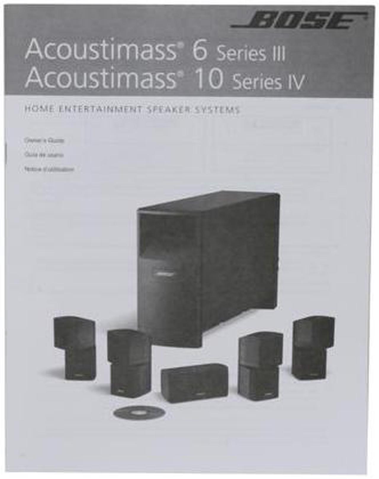 Alt view image 12 of 13 - Bose Acoustimass 10 Series IV Home Entertainment Speaker System