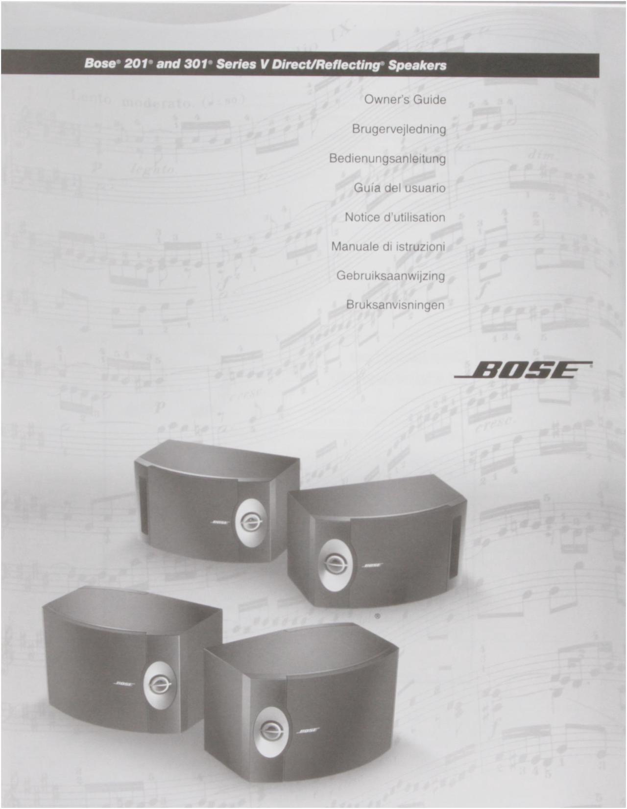 Alt view image 6 of 7 - BOSE® 201® Series V Direct/Reflecting® Speaker System (light cherry)