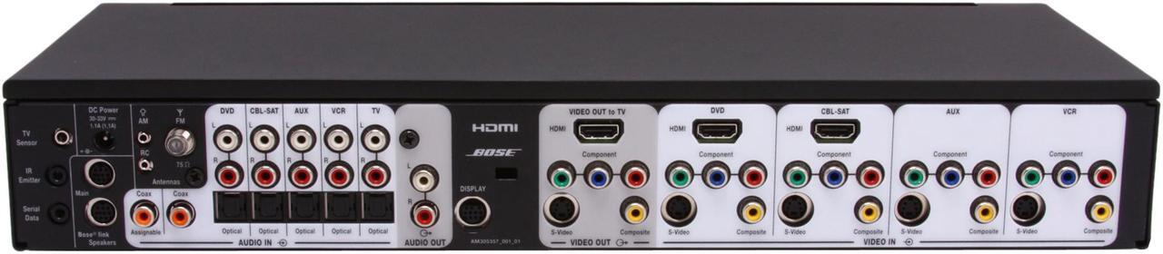 Alt view image 3 of 16 - Bose® Lifestyle® V20 Home Theater System (Black)