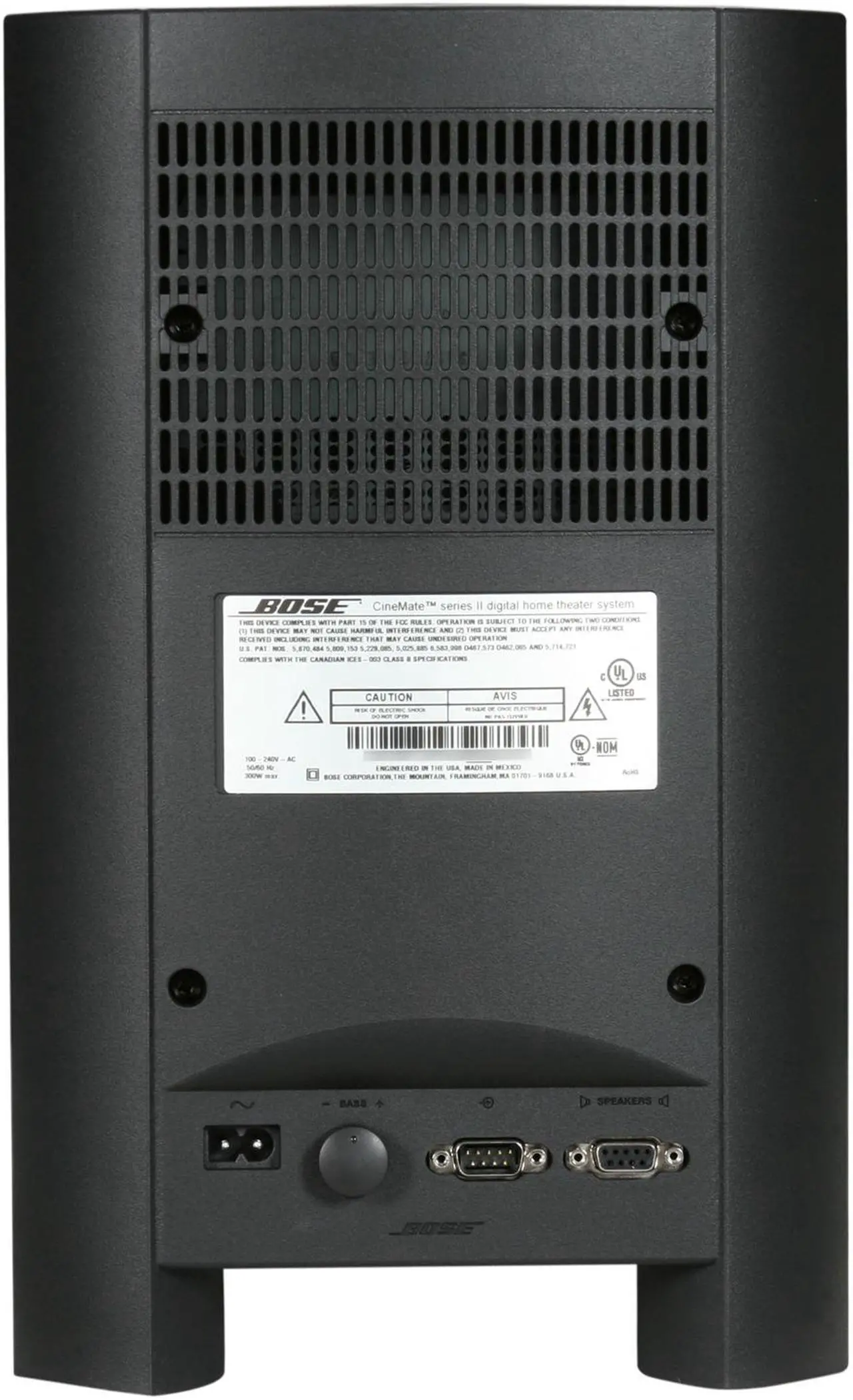 Alt view image 3 of 8 - Bose® CineMate® Series II digital home theater speaker system
