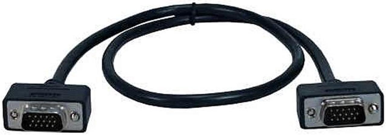 Main image of QVS CC388M1-02 2 ft. UltraThin Coaxial VGA Cable
