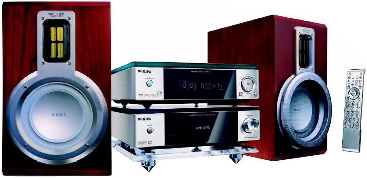 Main image of PHILIPS MCD708 Micro DVD Home Theater System