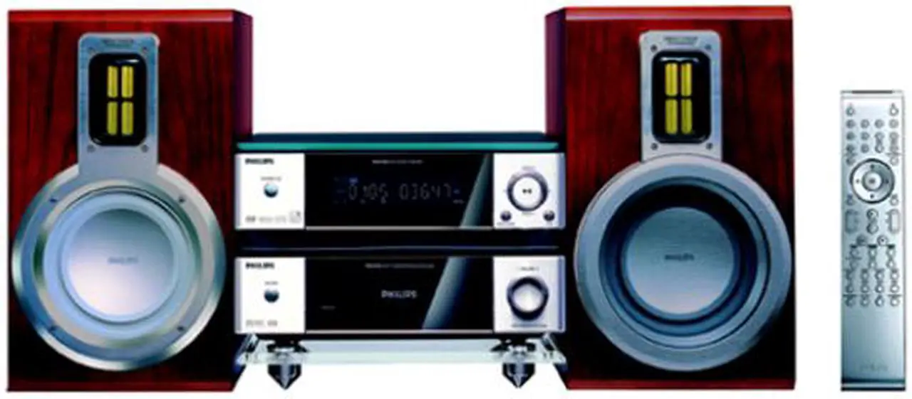 Alt view image 2 of 13 - PHILIPS MCD708 Micro DVD Home Theater System