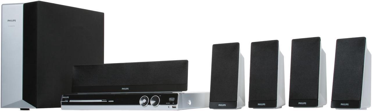 Main image of PHILIPS HTS3544/37 5.1 Channel DVD Home Theater System
