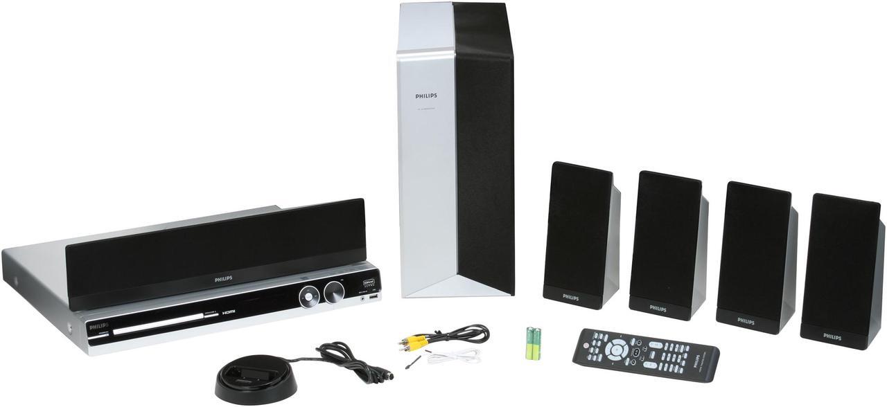 Alt view image 11 of 12 - PHILIPS HTS3544/37 5.1 Channel DVD Home Theater System