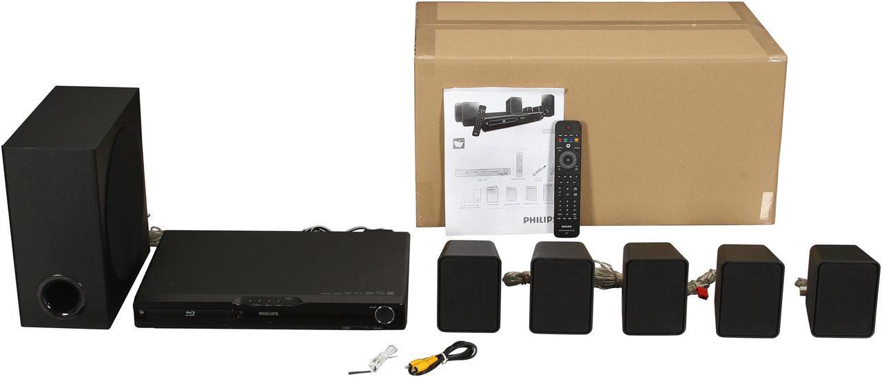Alt view image 15 of 15 - PHILIPS HTS3051B/F7 Blu-ray Home Theater System