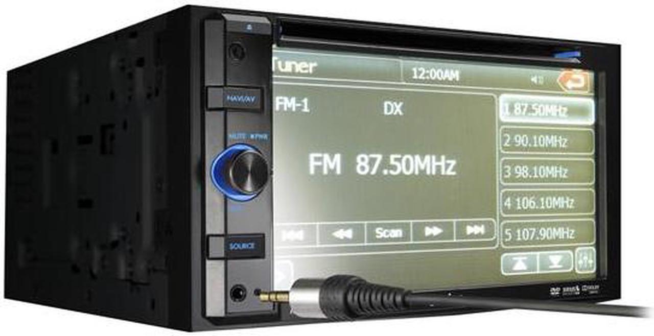 Alt view image 7 of 7 - Clarion 2-DIN DVD Multimedia Station w/Navigation & 6.5" Touch Panel