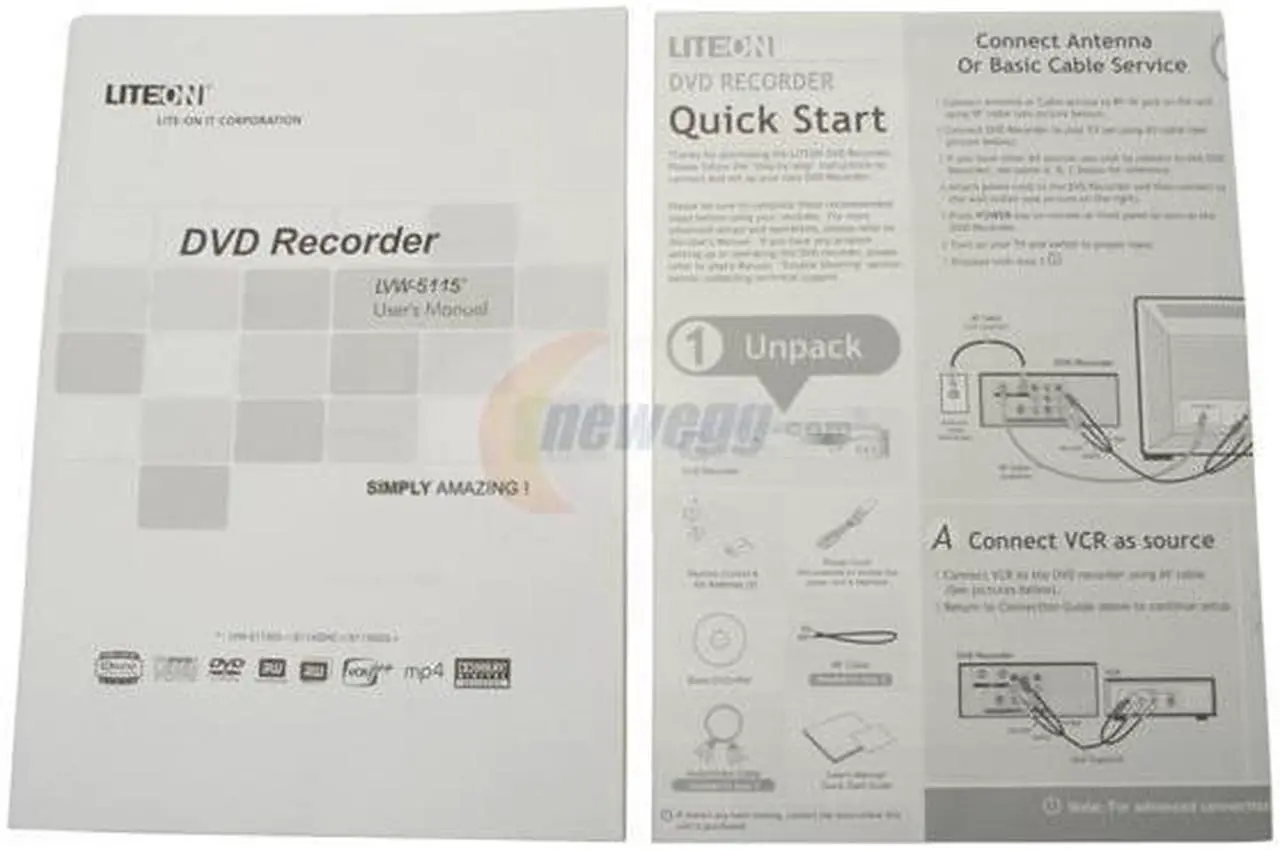 Alt view image 4 of 6 - LITE-ON DVD Recorder LVW-5115GHC+