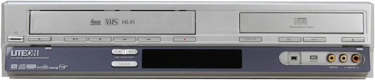 Alt view image 2 of 12 - LITE-ON DVD Recorder & VCR Combo LVC-9016G