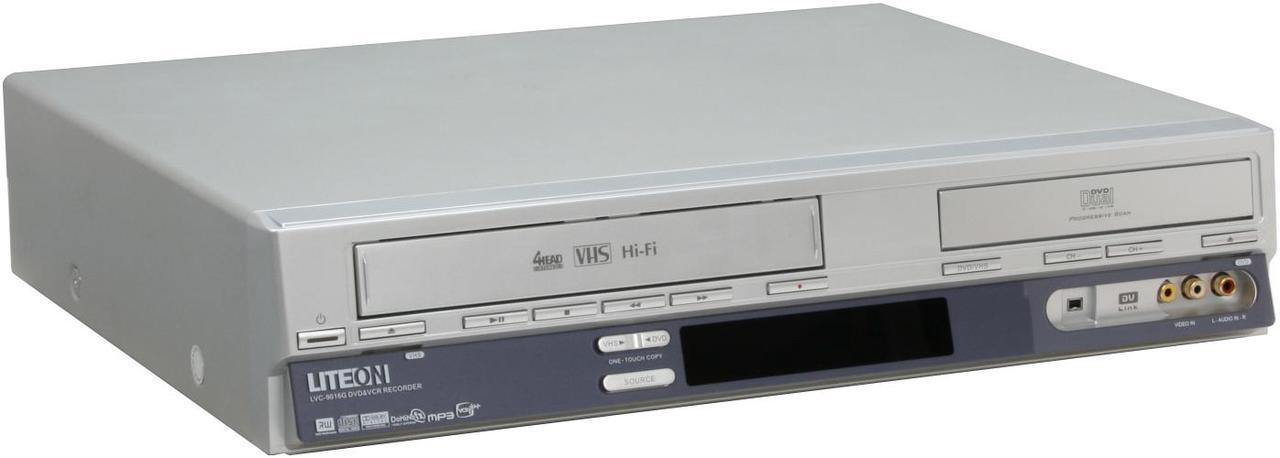 Alt view image 3 of 12 - LITE-ON DVD Recorder & VCR Combo LVC-9016G