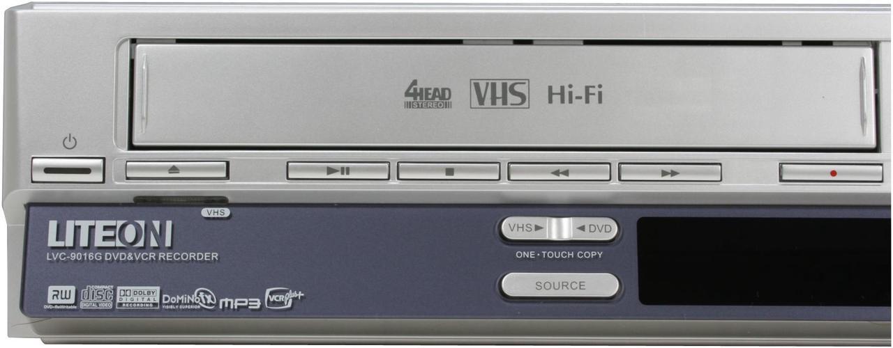 Alt view image 4 of 12 - LITE-ON DVD Recorder & VCR Combo LVC-9016G