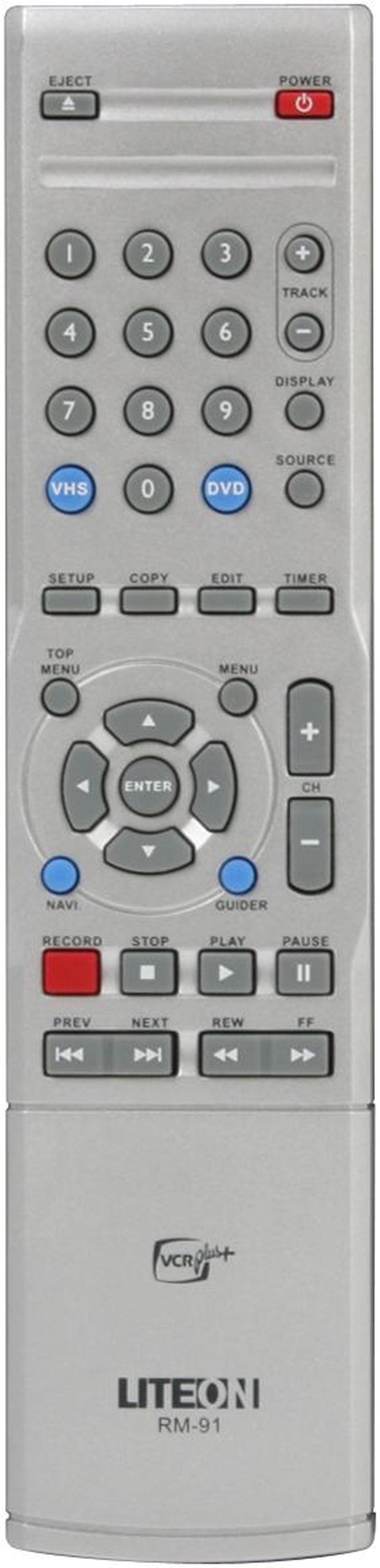 Alt view image 11 of 12 - LITE-ON DVD Recorder & VCR Combo LVC-9016G