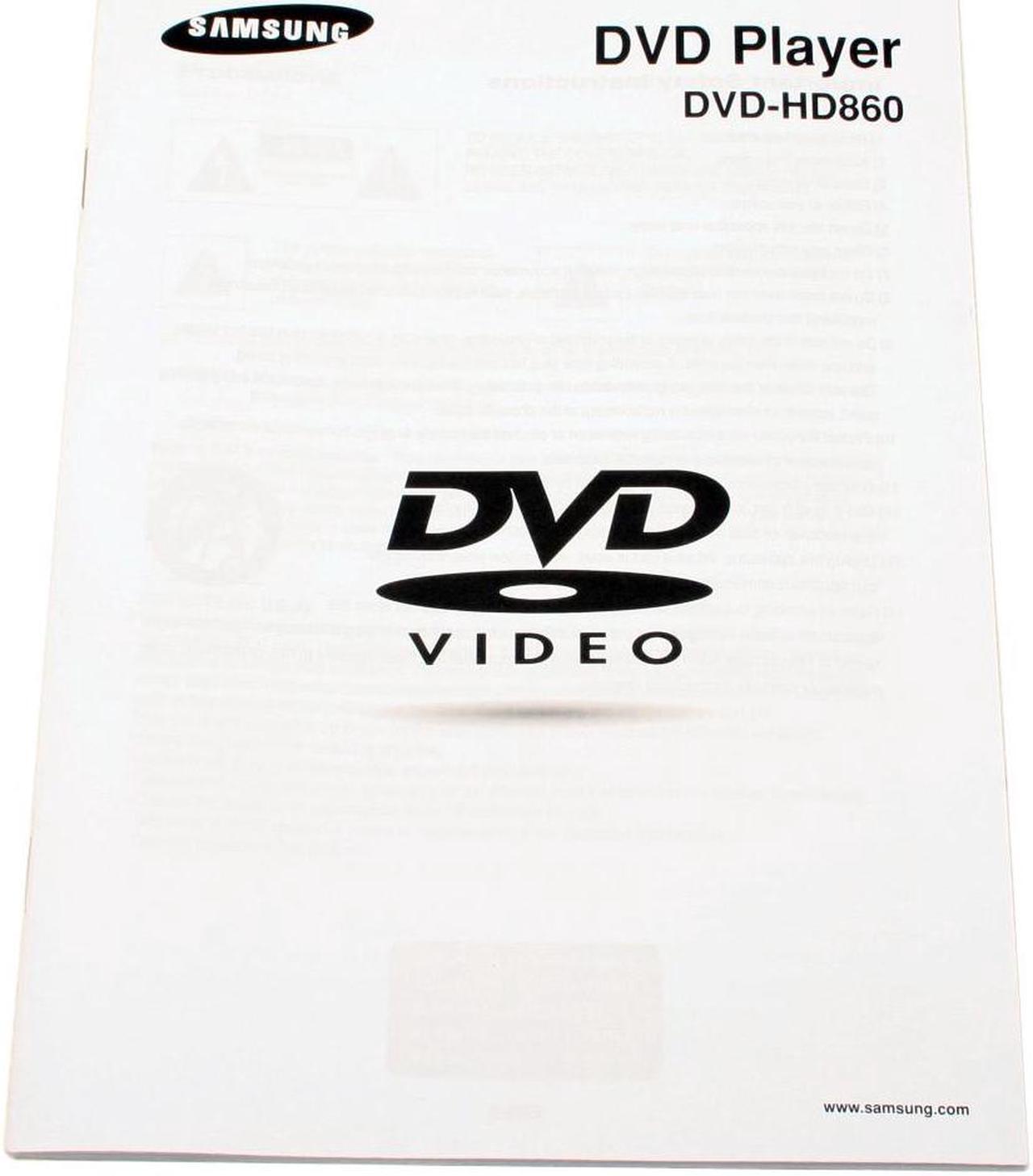 Alt view image 7 of 9 - SAMSUNG DVD Player DVD-HD860