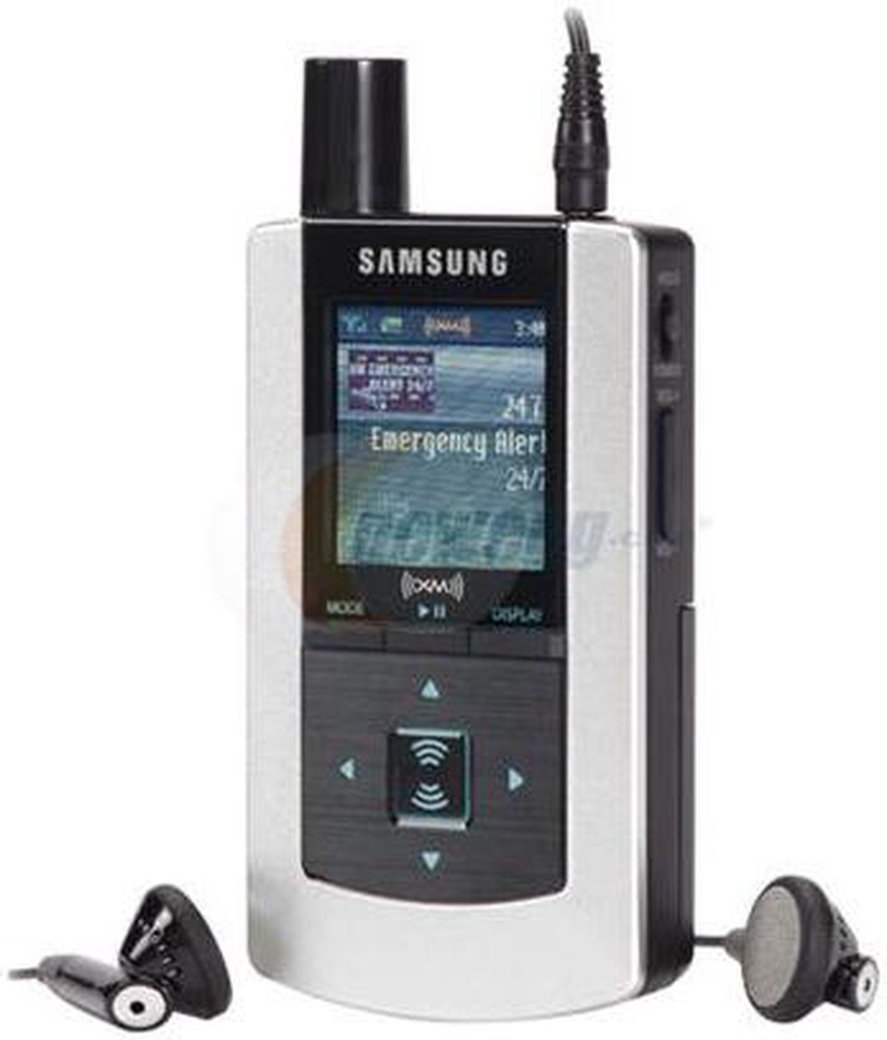 Main image of SAMSUNG XM 1GB Satellite Radio MP3 Player