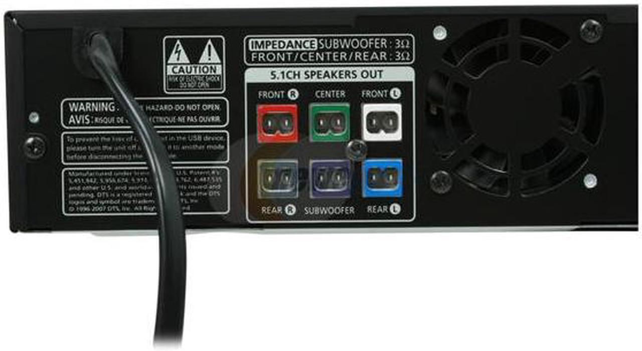 Alt view image 8 of 19 - Samsung HT-Z310 DVD 5.1 CH Home Theater System