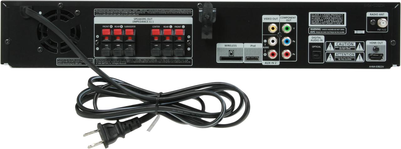 Alt view image 6 of 20 - Samsung HT-Z410 DVD 5.1 CH Home Theater System
