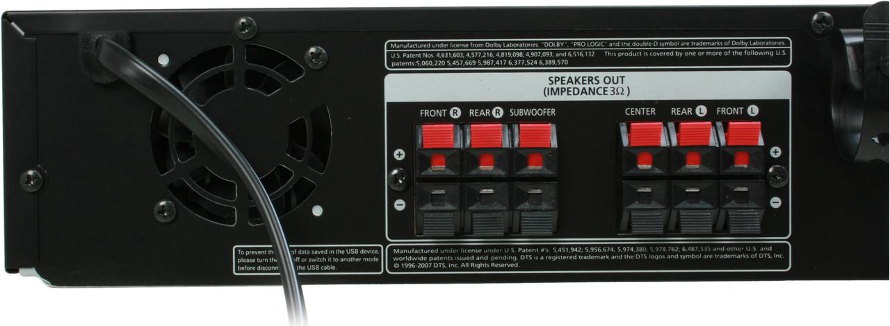 Alt view image 7 of 20 - Samsung HT-Z410 DVD 5.1 CH Home Theater System