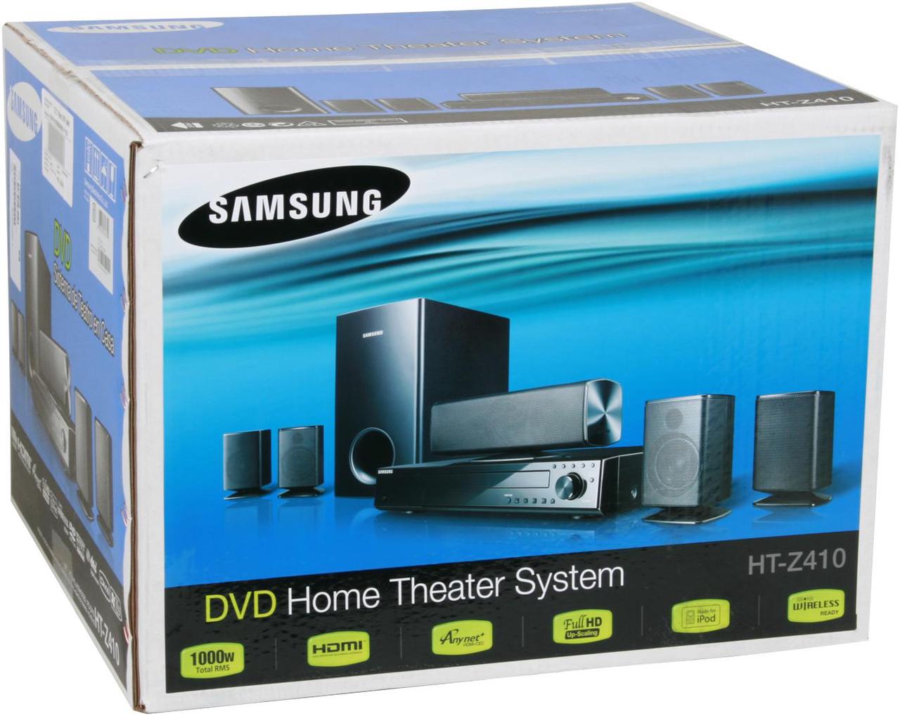Alt view image 20 of 20 - Samsung HT-Z410 DVD 5.1 CH Home Theater System