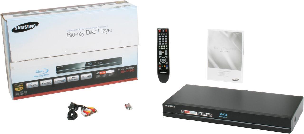 Alt view image 8 of 8 - SAMSUNG Blu-ray Player BD-P1600