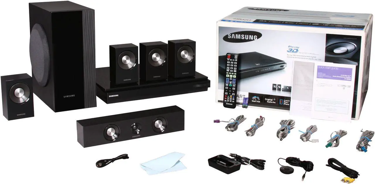 Alt view image 20 of 20 - Samsung HT-D5300 5.1 Blu-ray Home Theater System