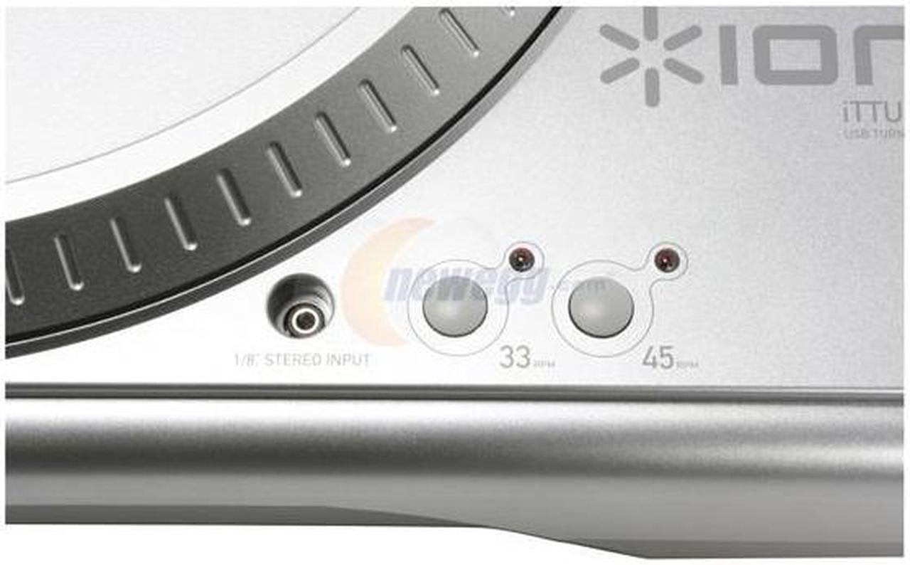 Alt view image 4 of 13 - Ion Audio - USB Turntable w/ Direct-to-Digital Conversion (TTUSB)