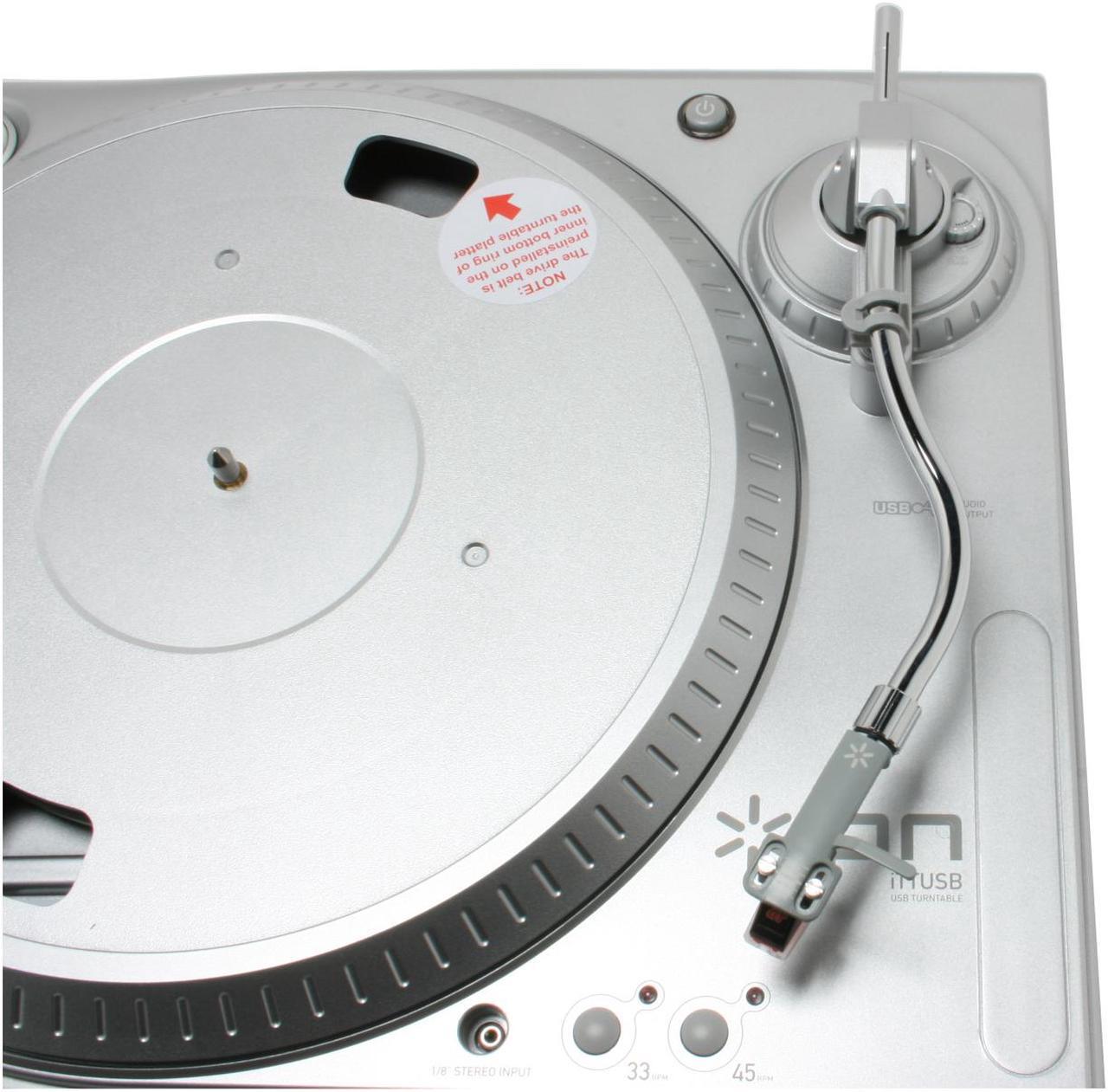Alt view image 5 of 13 - Ion Audio - USB Turntable w/ Direct-to-Digital Conversion (TTUSB)