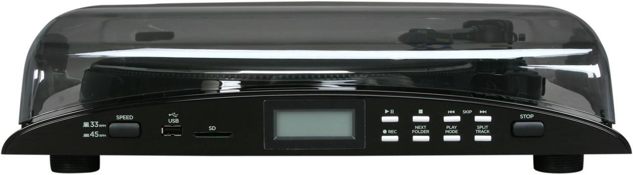 Alt view image 4 of 7 - Ion Audio - Vinyl-to-SD/USB Turntable (PROFILE FLASH)