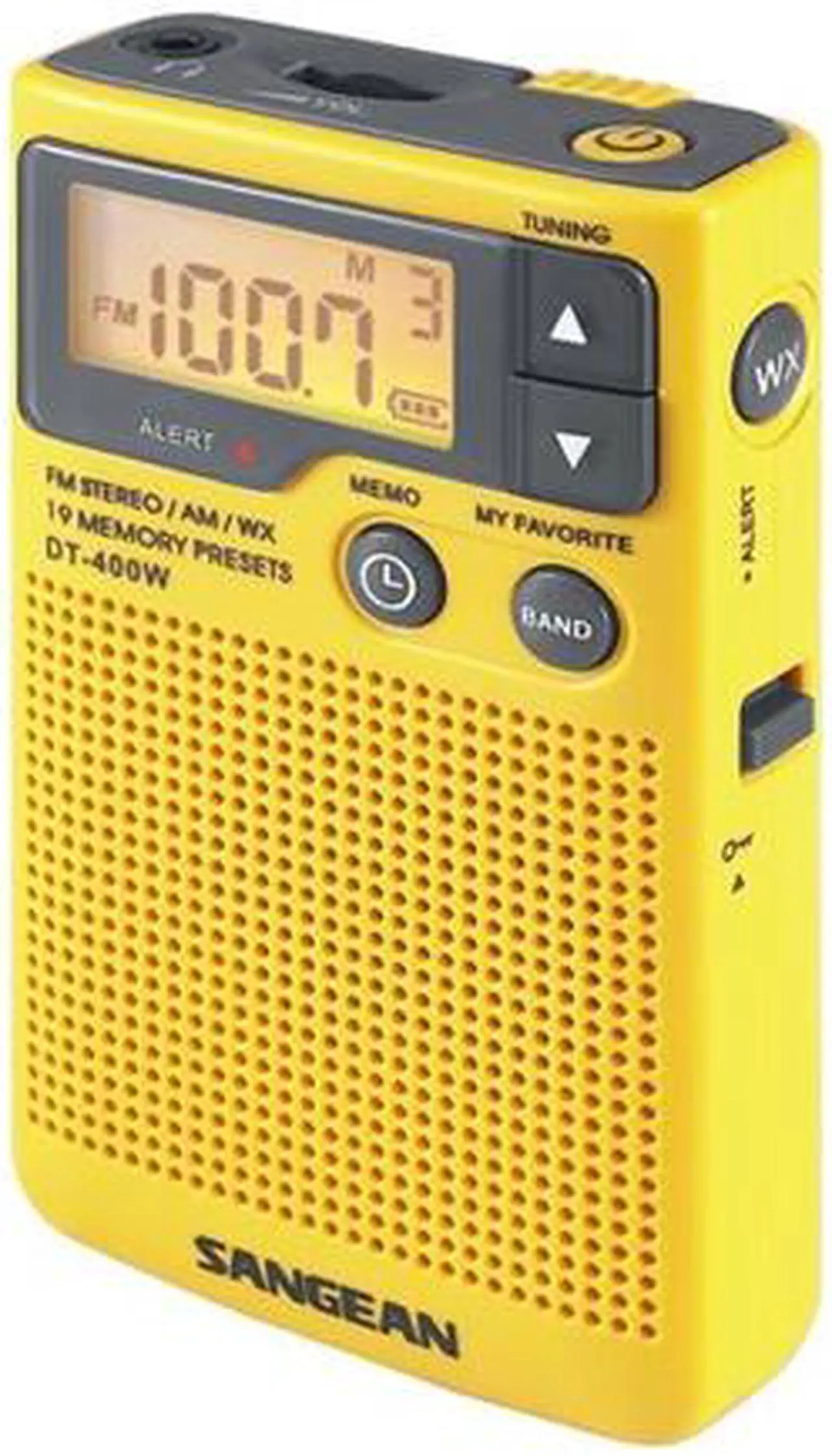 Alt view image 2 of 4 - Sangean Digital AM/FM/Weather Alert Pocket Radio DT-400W