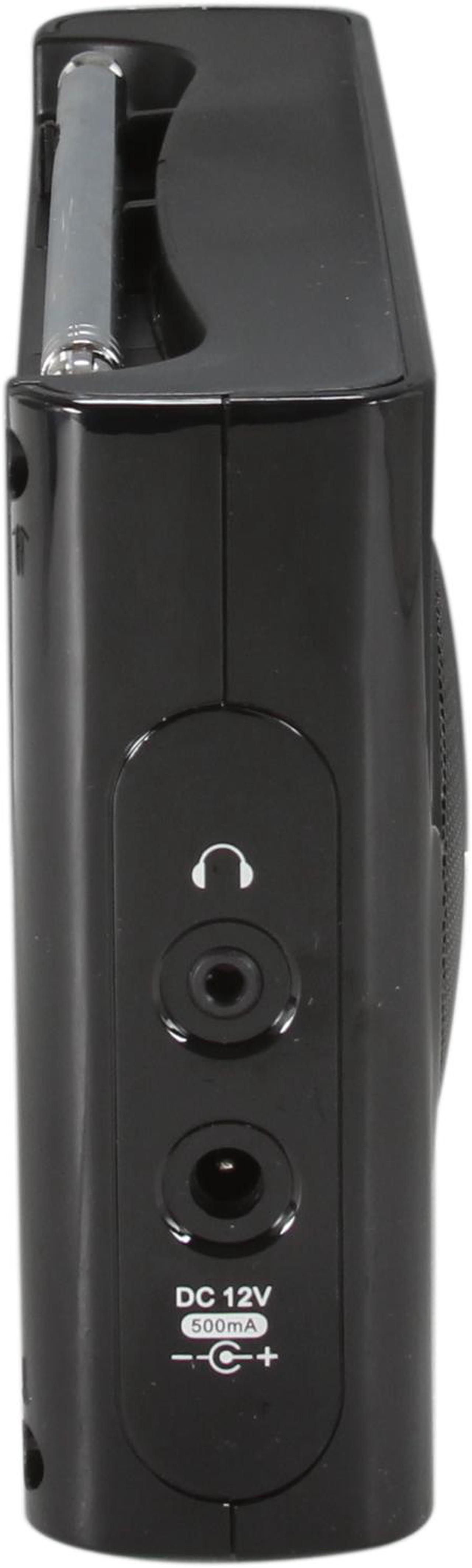 Alt view image 6 of 7 - Sangean Portable Rechargeable Radio PR-D7 Black