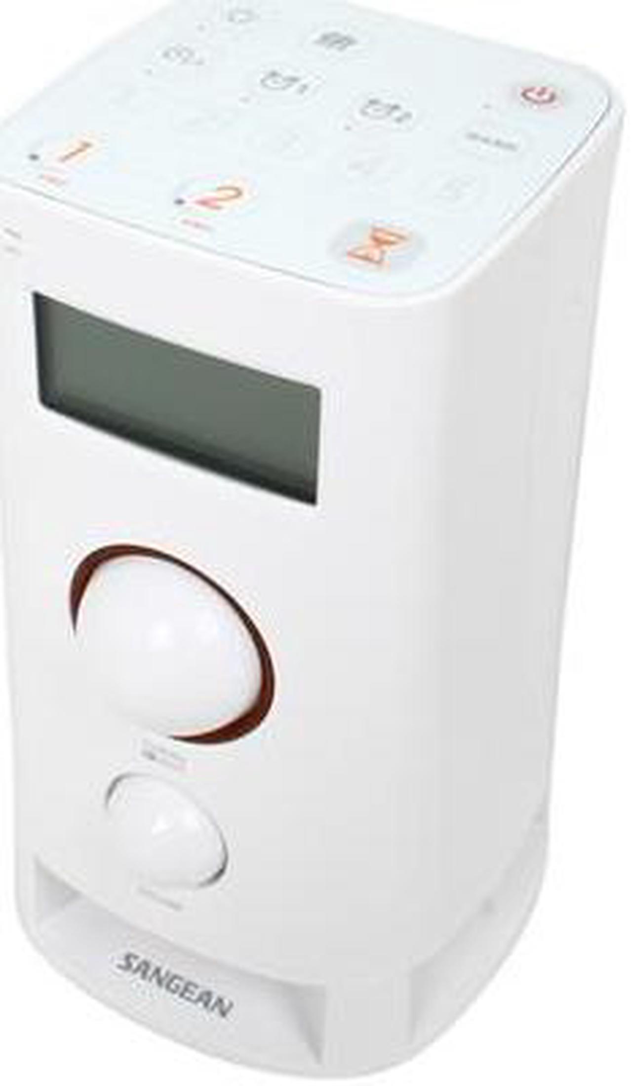 Alt view image 4 of 5 - Sangean K-200 Multi-Function Upright AM/FM Digital Radio, White