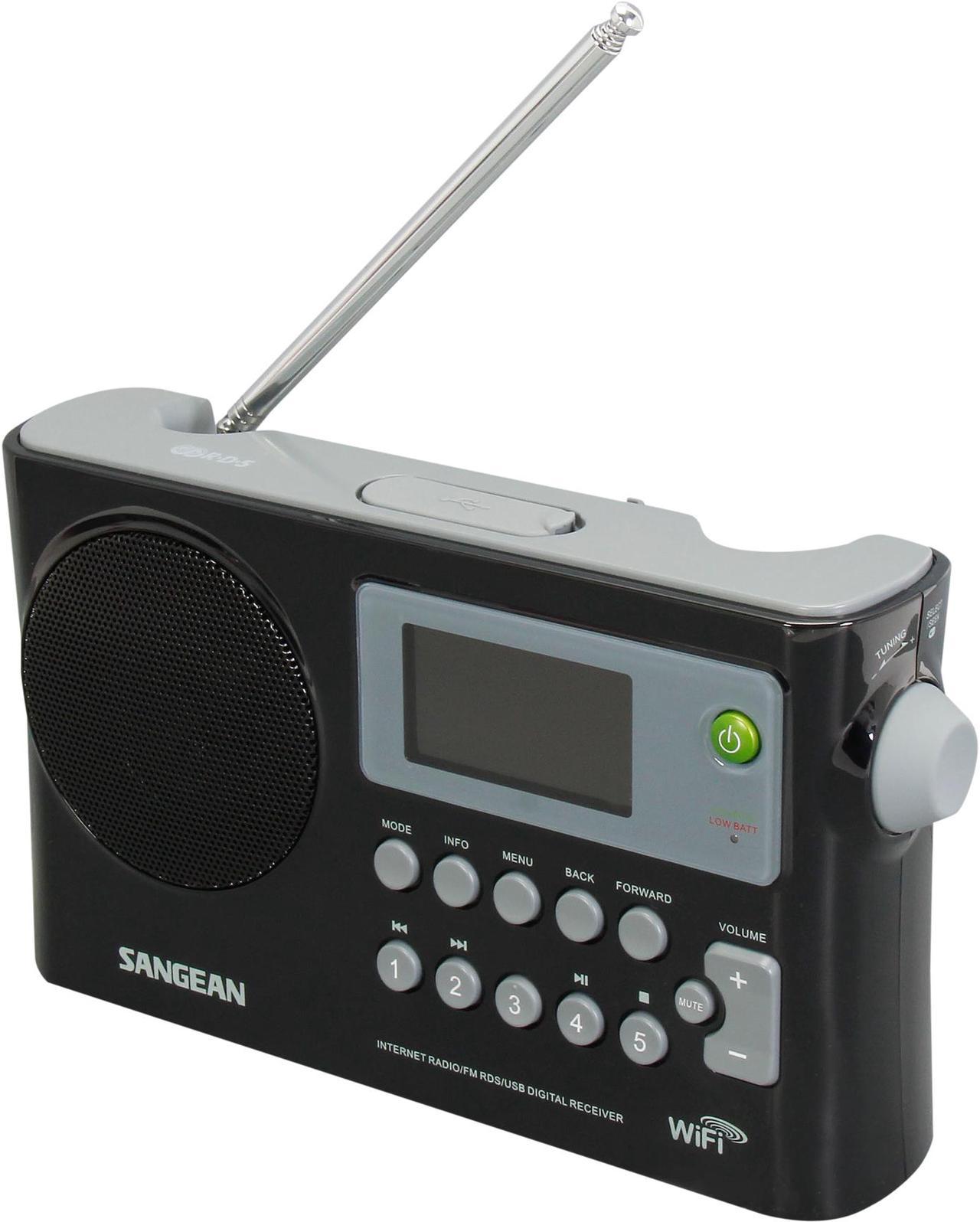 Sangean Internet Radio / Network Music Player / USB / FM-RDS Digital Receiver WFR-28