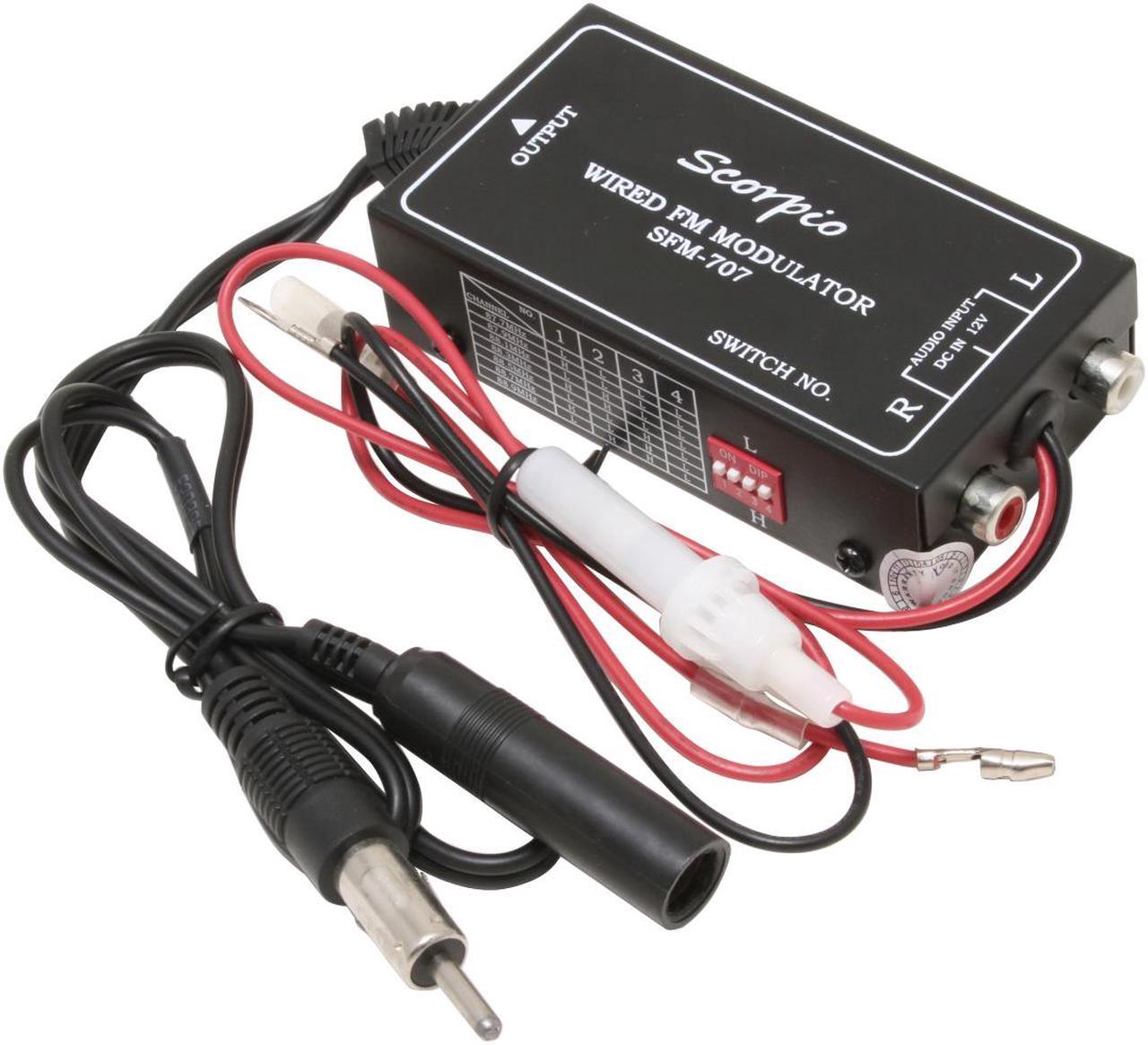Alt view image 2 of 3 - LUXMA SFM-707 7 Channel Wired Stereo FM Modulator / Radio Transmitter