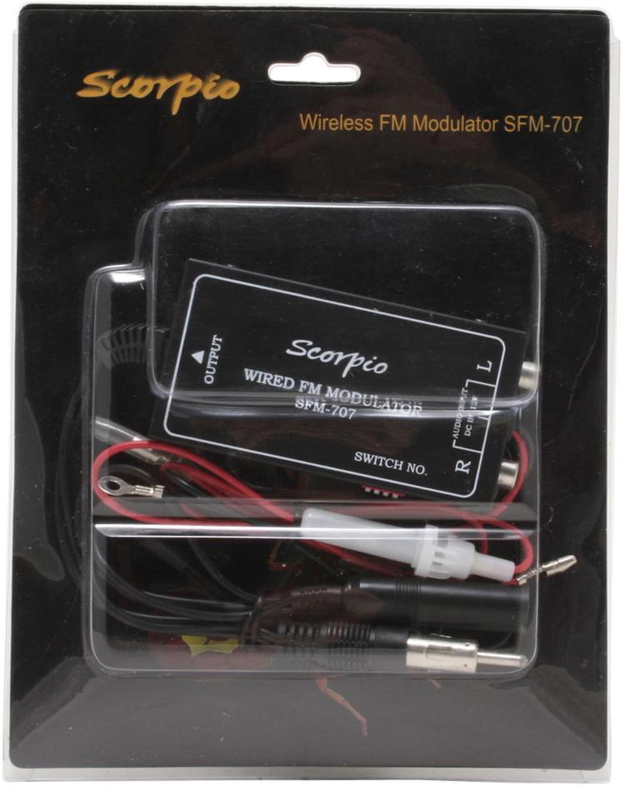 Alt view image 3 of 3 - LUXMA SFM-707 7 Channel Wired Stereo FM Modulator / Radio Transmitter