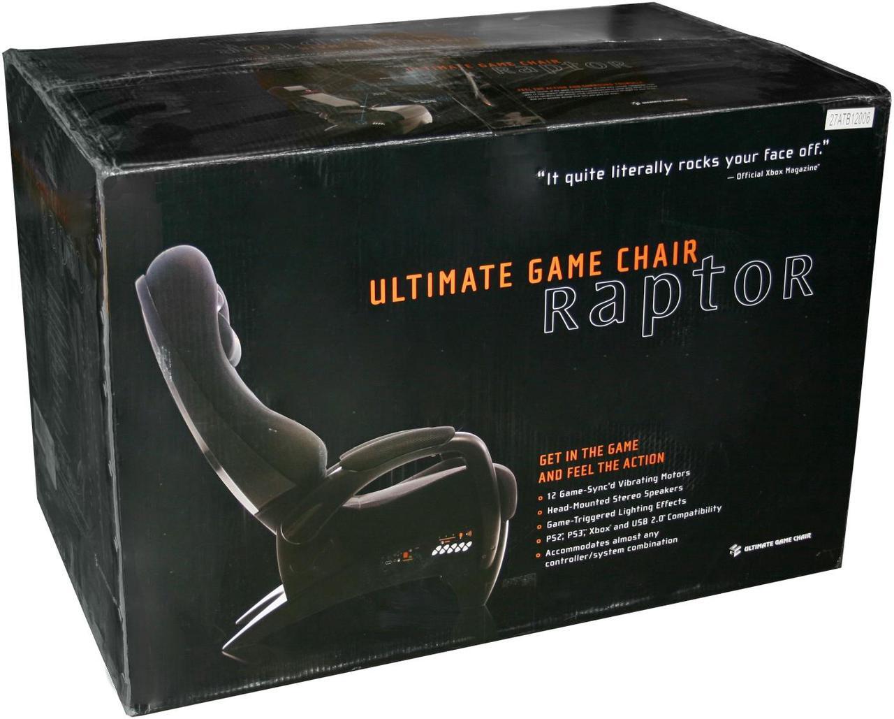 Alt view image 19 of 19 - ULTIMATE GAME CHAIR Raptor Game Chair