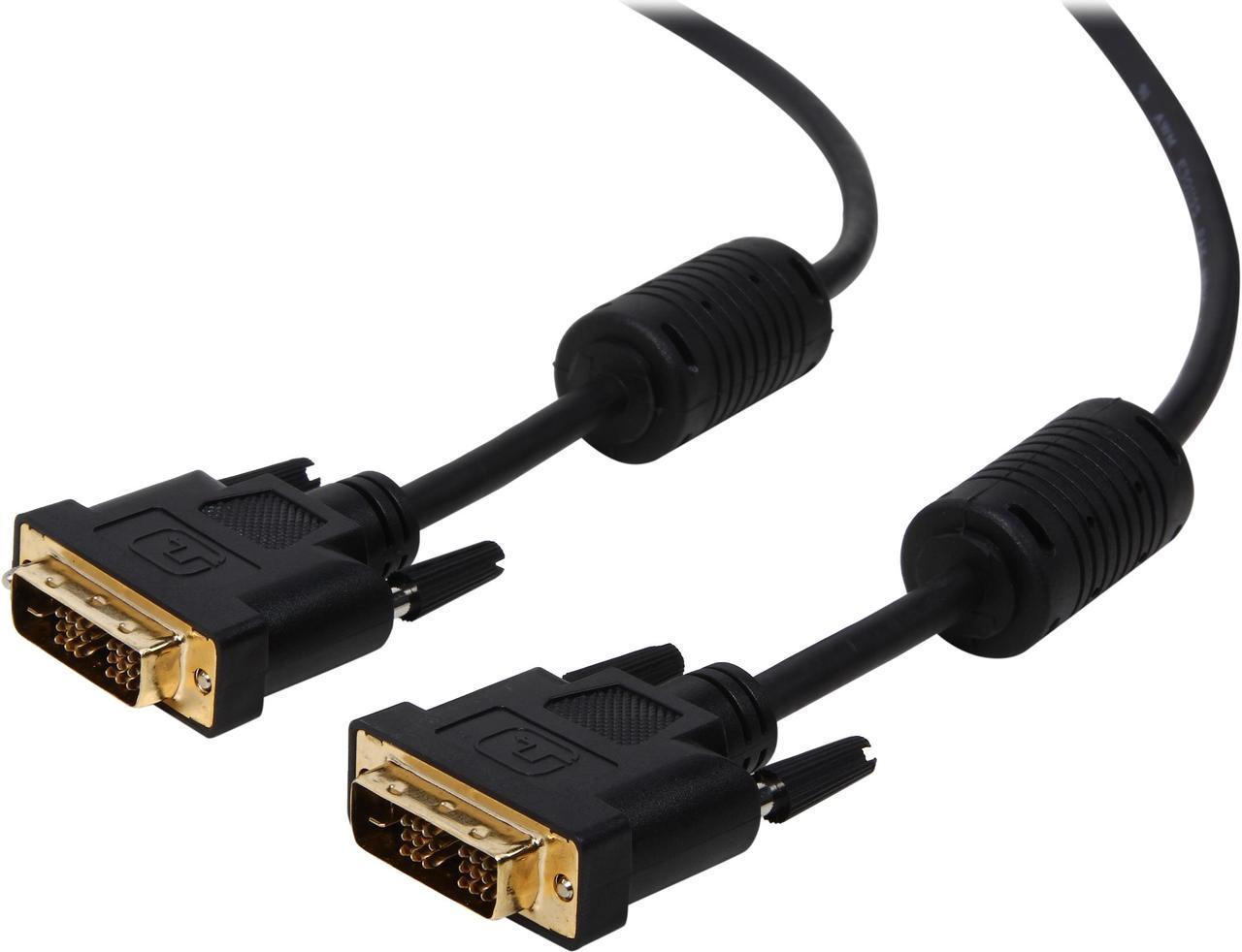 Tripp Lite P561-010 Black 10 ft. Video M-M DVI Single Link Cable, Digital TMDS Monitor Cable