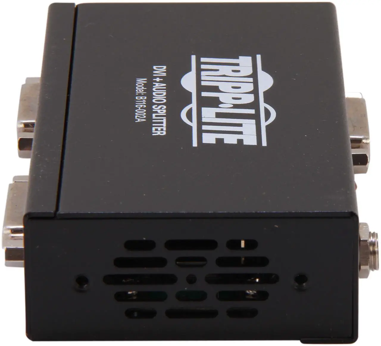 Alt view image 3 of 5 - Tripp Lite B116-002A DVI Single Link Video / Audio Splitter/Booster, 2-Port